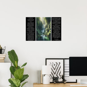 DESIDERATA Whispers of the Wild: Waterfall's Song Poster