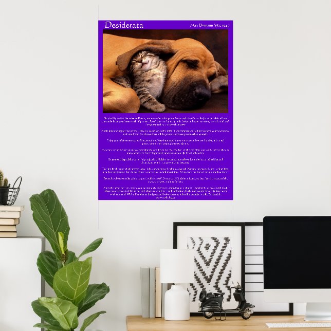 Desiderata Young Liebe Posters 2 Poster (Heimbüro)