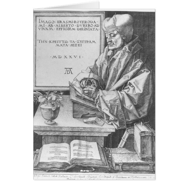 Desiderius Erasmus von Rotterdam, 1526 (Vorne)