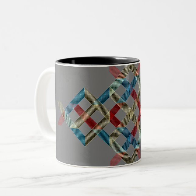 DESIGN 07 ZWEIFARBIGE TASSE (Vorderseite Links)