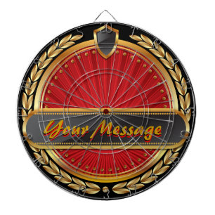 Design 1 Karte Dartscheibe