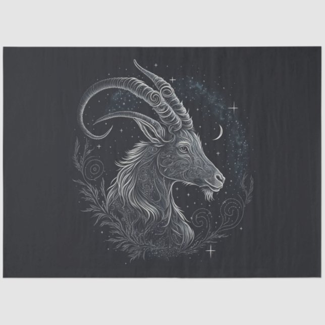 Design-2-Testpapier der Zodiac-Serie Seidenpapier (Vorderseite)