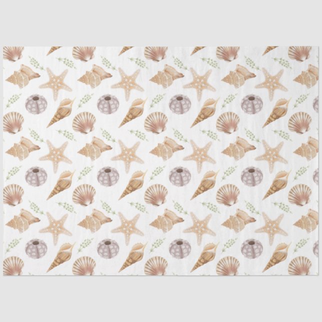 Design 3-Gewebepapier für die Marine Life Series Seidenpapier (Vorderseite)