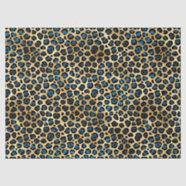 Design-4-Gewebe der Blue Leopard Serie Seidenpapier