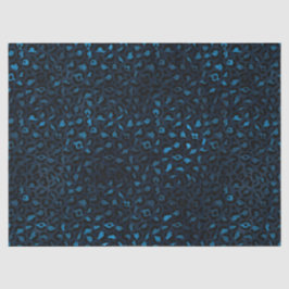 Design-5-Papiertücher der Blue Leopard Serie Seidenpapier