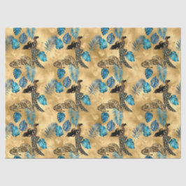 Design 7-Gewebe der Blue Leopard Serie Seidenpapier