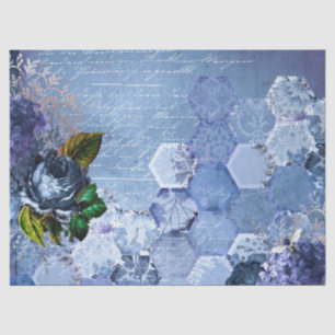 Design 9-Zwirnpapier der Blue Biene-Serie Seidenpapier