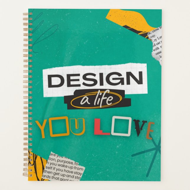 Design a Life You Love Planer (Vorderseite)