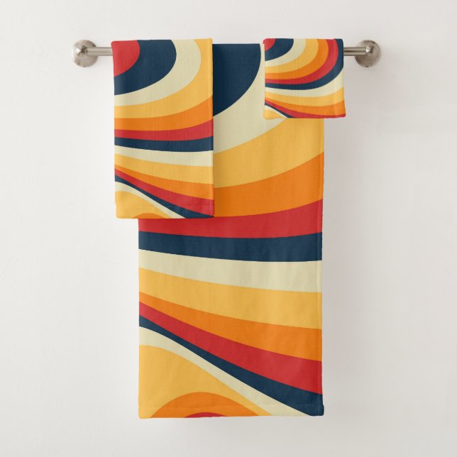 Design abstrait et coloré (En situation)