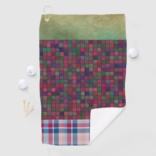 Design Art Golfing Pattern Schicksal der Kunst Golfhandtuch (Insitu)