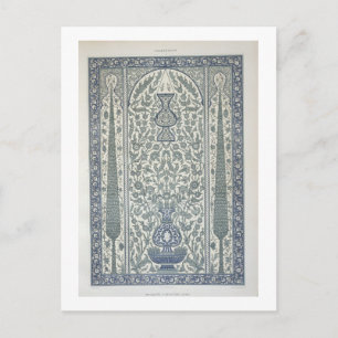 Design aus der Moschee von Ibrahym Agha, aus "Arab Postkarte