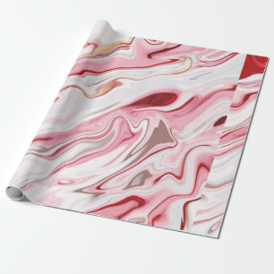 Design aus flüssigem Marmor, farbenfrohe Marmorver Geschenkpapier