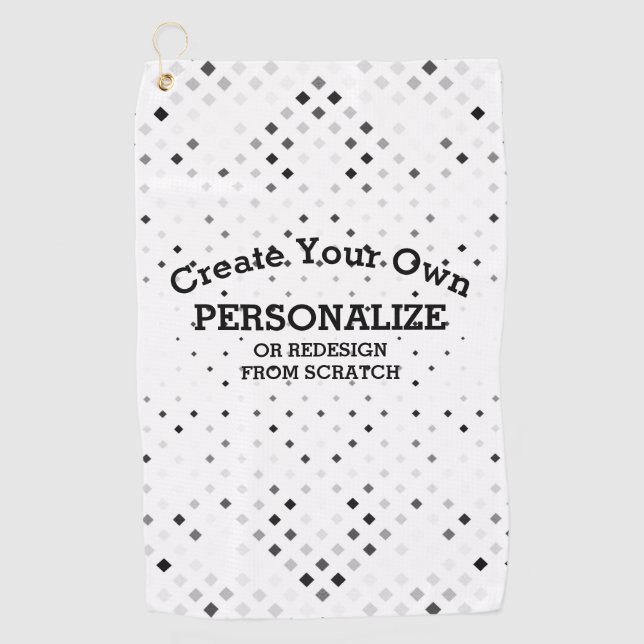 Design aus Scratch - Golfhandtuch (Vorderseite)