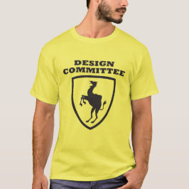 Design-Ausschuss (heller Hintergrund) T-Shirt