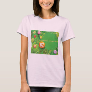 Design biologischer Nahrungsergänzungen T-Shirt