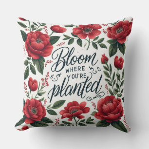 Design-Blume-Kopfkissen Kissen