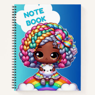 Design carnet girly mignon/ Chibi