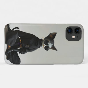 Design chat élégant iPhone 11 Coque