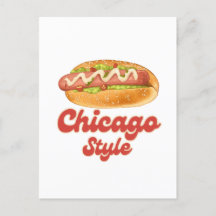 Design Chicago Style Hot Dog Geschenk Hotdog anpas