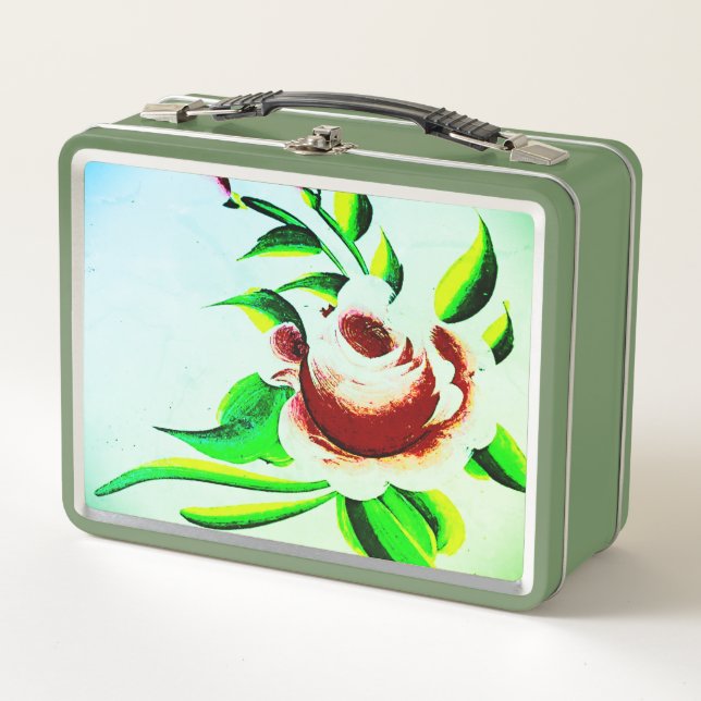 Design coque de voyage Lunchbox métallique (Devant)
