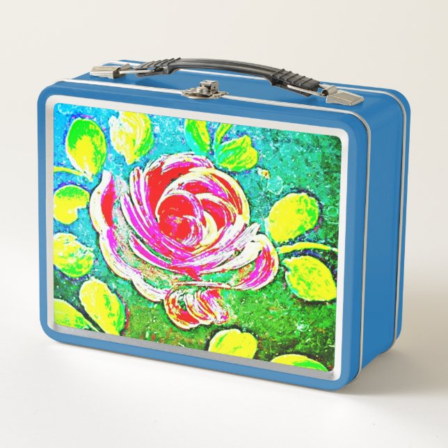 Design coque de voyage Lunchbox métallique (Devant)