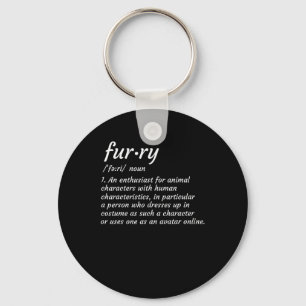 Design-Cosplay für Furnier-Furries Schlüsselanhänger