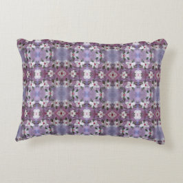 Design Coussin Avec Design Floral Blanc