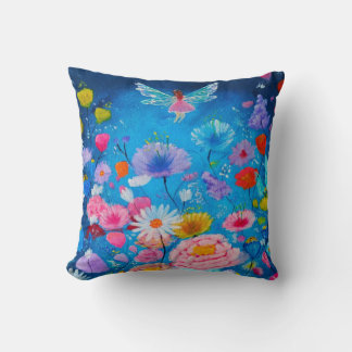 Design coussin floral