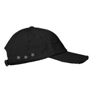 DESIGN D'ART EMBROIDÉE casquette