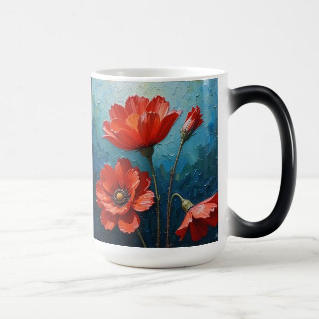 Design d'art floral décoratif - Mugs #1 (Droite)
