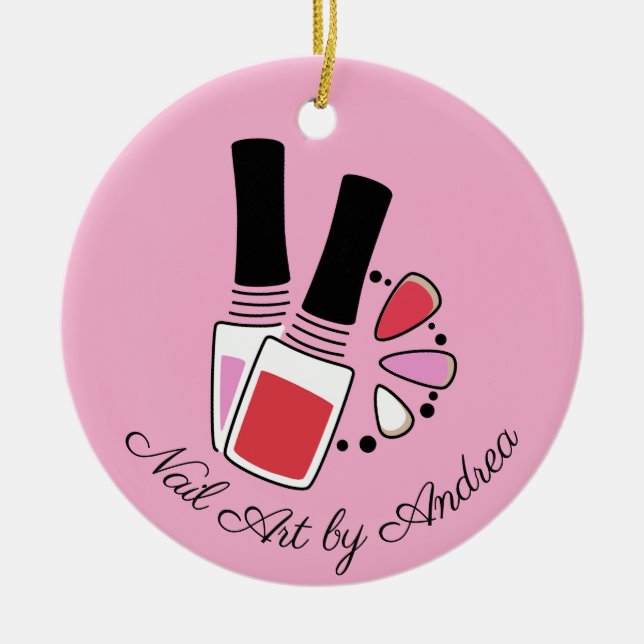 Design d'art ongles ornement céramique (Devant)