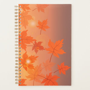Design d'automne avec feuilles d'érable et effet b