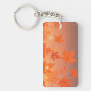 Design d'automne avec feuilles d'érable et effet b