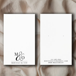 Design de bijoux Monogram chic