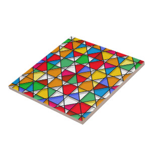 Design de carreaux en verre tendu