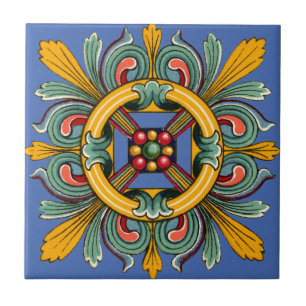 Design de carreaux victoriens du Danube