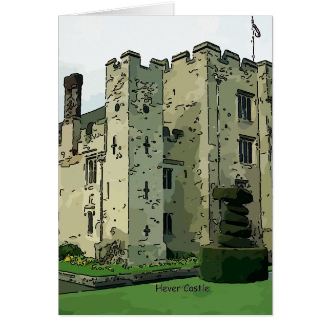 Design de château de Hever 2 (Devant)