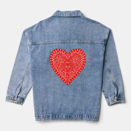 Design de coeur rouge fantaisie
