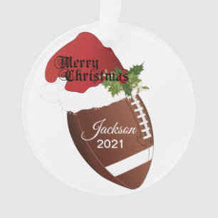 Design de football de Santa Hat   Nom DO-IT-YOURSE