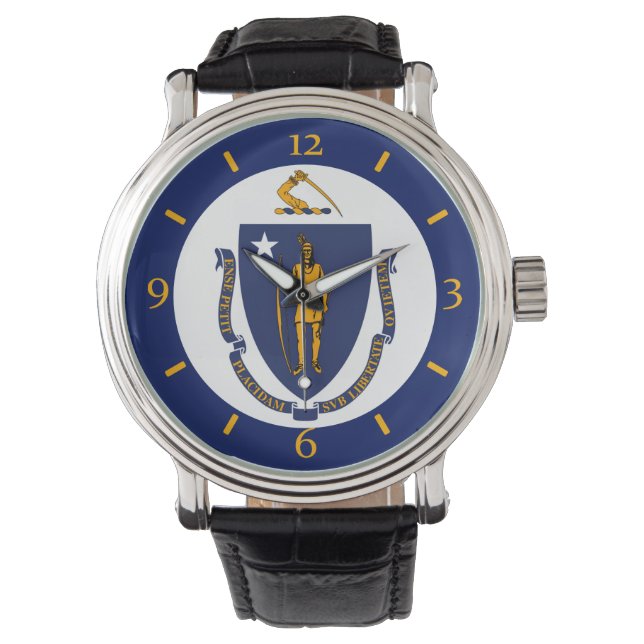 Design de la montre d'état du Massachusetts (devant)
