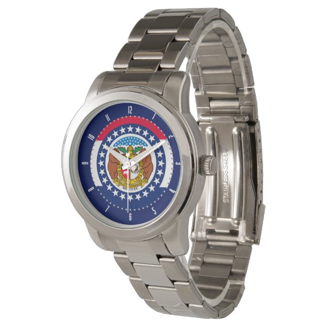 Design de la montre d'état du Missouri (Incliné)