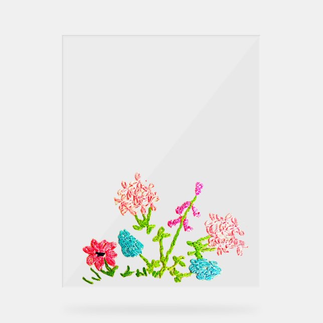 Design de style des signes acryliques (Recto)