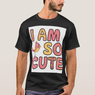 Design de T-shirt chat mignon