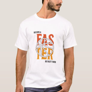Design de t-shirt de basket-ball