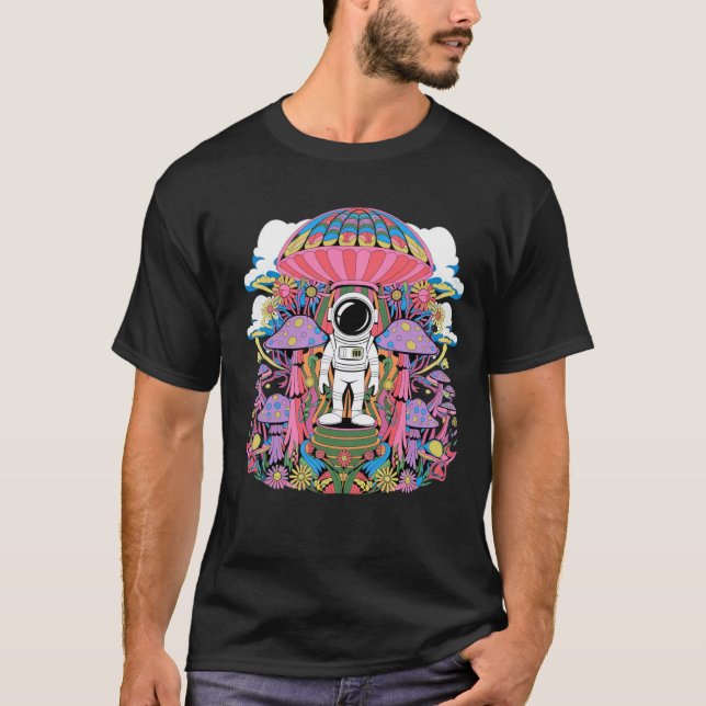 design de t-shirt de jardin cosmique (Devant)
