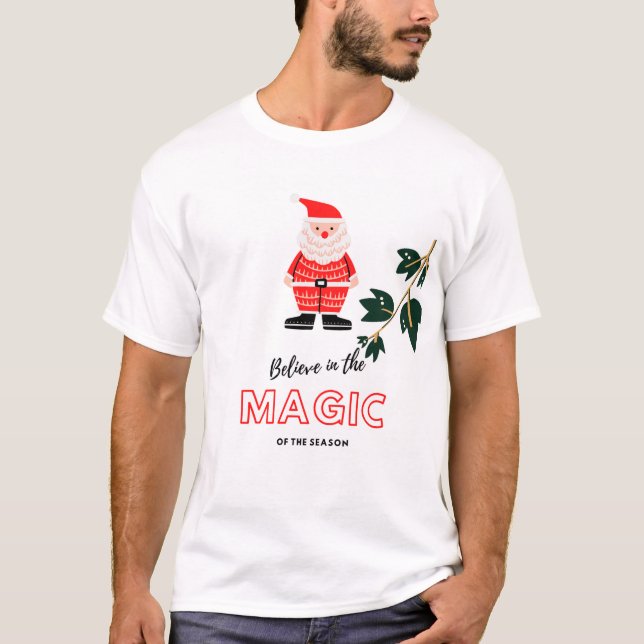 Design de t-shirt de Noël pour homme (Devant)