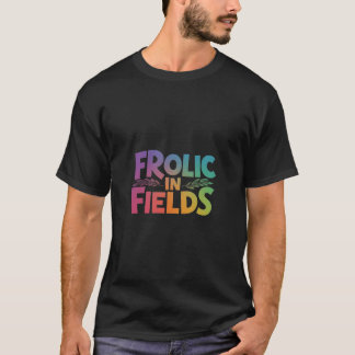 Design de t-shirt Frolic in Fields