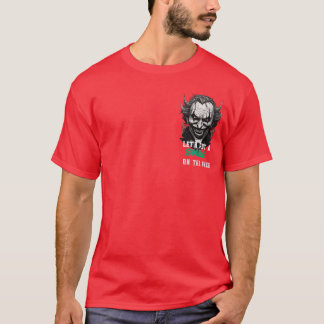design de t-shirt joker smile