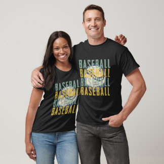 Design de t-shirt sport de baseball