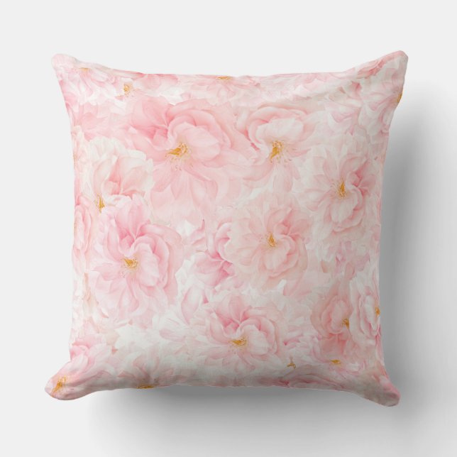 Design Delicat Cherry Blossom (Sakura) Muster Kissen (Vorderseite)